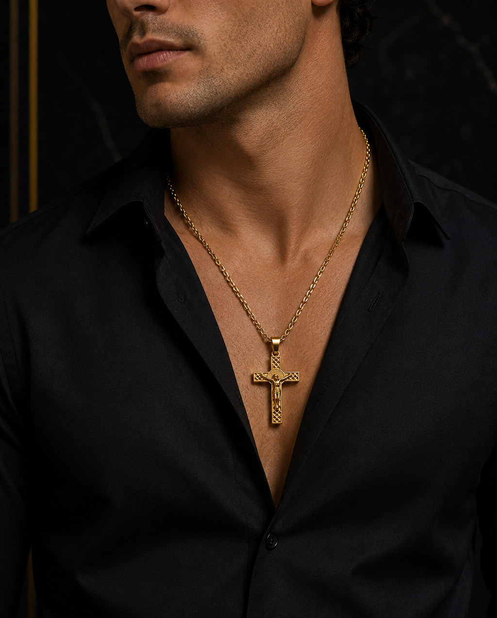 KIT 4 EN 1 GOLDEN PARA HOMBRE
