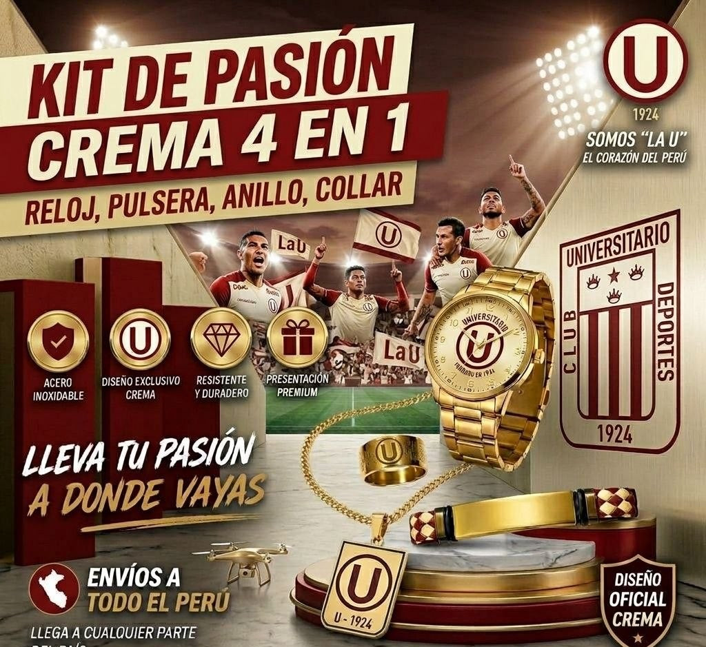 KIT 4 EN 1 PARA HINCHAS