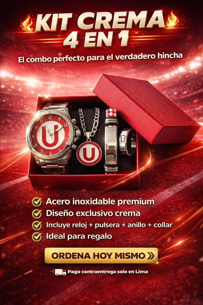 KIT 4 EN 1 PARA HINCHAS